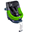 Marie I-Size Car Seat 0+/1 - Green and Grey - from 0 to 4 Years Marie I-Size Car Seat 0+/1 - Green and Grey - from 0 to 4 Years