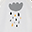 Sun Cap for Stroller - Summer Cloud - UV protection Sun Cap for Stroller - Summer Cloud - UV protection