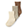 8 Pack Rib Socks - Almond, Paloma grey, Creme