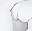 Bombolino Crib Reducer - White Twist - 125x25 cm Bombolino Crib Reducer - White Twist - 125x25 cm
