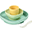 Meal Set - 4 pcs - Silicone - Yellow Meal Set - 4 pcs - Silicone - Yellow