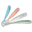 4 Ergonomic First Age Spoons Set - Silicone - Eucalyptus - Handy for Adults and Delicate for Children 4 Ergonomic First Age Spoons Set - Silicone - Eucalyptus - Handy for Adults and Delicate for Children