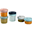 6 Jars Set - 2x90 ml + 4x150 ml - Practical and Stackable 6 Jars Set - 2x90 ml + 4x150 ml - Practical and Stackable