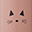 Falk Children's Steel Thermal Bottle - 350 ml - Pink Cat Falk Children's Steel Thermal Bottle - 350 ml - Pink Cat