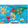 World Map Floor Puzzle - 48 pieces -Easy to Clean World Map Floor Puzzle - 48 pieces -Easy to Clean