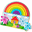 Blue's Clues & You - Wooden Rainbow Stacking Puzzle - 9 pieces
