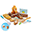 Play Set - Campfire and Marshmallow with Activity Guide - Let's Explore!