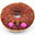 Friendly Doughnut Rattle - Chocolate - Handmade! Friendly Doughnut Rattle - Chocolate - Handmade!