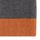 Rudolfo Knitted Hat with Pompon - Anthracite + Orange - 100% Organic Cotton
