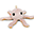 Tiny Rattle Jelly the Plush - Powder - 16 x 7,5 cm - The Sweetest Cuddles!