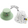 Reversible Colouring Sun Hat - 100% Cotton - Dino