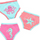 Girls Padded Training Pants - Ocean Gals - Set of 3 - 100% Organic Cotton