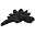 Mini Fabric Dinosaur, Grey Stegosaur - Perfect party favour Mini Fabric Dinosaur, Grey Stegosaur - Perfect party favour