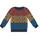 Cole Cable knit Jumper - Indigo Multi Stripe