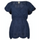 Schiffli Maternity & Nursing Top - Indigo Schiffli Schiffli Maternity & Nursing Top - Indigo Schiffli