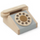 Selma Classic Phone - Blue Fog Multi Mix - 100% Beech Wood