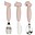 Easy Grip Cutlery Set - Fork, Knife and Spoon - Powder - Silicone Food Grade and Stainless steel Easy Grip Cutlery Set - Fork, Knife and Spoon - Powder - Silicone Food Grade and Stainless steel