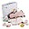 First Toys Goodie Box - Multisensory Pillow, Cover, Silicone Teether and Rattle - Powder - Perfect Gift Idea! First Toys Goodie Box - Multisensory Pillow, Cover, Silicone Teether and Rattle - Powder - Perfect Gift Idea!