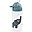 Straw Bottle - Elphee - Blue - Non-Spill - Dishwasher Safe Straw Bottle - Elphee - Blue - Non-Spill - Dishwasher Safe