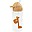 Straw Bottle - Raffi - Mustard - Non-Spill - Dishwasher Safe Straw Bottle - Raffi - Mustard - Non-Spill - Dishwasher Safe