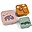 Snack Box - Set of 3 - Deer Friends - Powder Mix - Dishwasher Safe