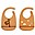 Silicone Bib - Set of 2 - Raffi - Mustard - Food Grade Silicone - with Pocket Silicone Bib - Set of 2 - Raffi - Mustard - Food Grade Silicone - with Pocket