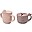 Peekaboo Spout/Snack Cup Set - Deer Friends - Powder - 100% Food Grade Silicone Peekaboo Spout/Snack Cup Set - Deer Friends - Powder - 100% Food Grade Silicone