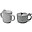 Peekaboo Spout/Snack Cup Set - Deer Friends - Grey - 100% Food Grade Silicone Peekaboo Spout/Snack Cup Set - Deer Friends - Grey - 100% Food Grade Silicone