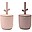 Peekaboo Straw Cup set of 2 - Wally - Powder - 100% Food Grade Silicone Peekaboo Straw Cup set of 2 - Wally - Powder - 100% Food Grade Silicone