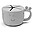 Peekaboo Snack Cup - Raffi - Grey - 100% Food Grade Silicone Peekaboo Snack Cup - Raffi - Grey - 100% Food Grade Silicone