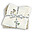 2-pack Swaddle - Lalee - Sand - 100% Organic Cotton GOTS - Super Useful!
