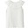 Top with Embroidered Collar - Natural - Elasticated Cotton