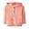 Fleece Jacket with Buttons - Coral - 100% Cotton Fleece Jacket with Buttons - Coral - 100% Cotton