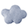Cloud Cushion Blue 100% Natural Cotton (machine washable) Cloud Cushion Blue 100% Natural Cotton (machine washable)