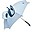Umbrella - Mrs Elephant - Light Blue - Diameter 70 cm Umbrella - Mrs Elephant - Light Blue - Diameter 70 cm