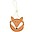 Round Purse - Mr Fox - Orange