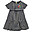 Rosa Tiered Dress - Indigo Breton/Dragonfly - 100% Organic Cotton