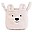 Teddy White Basket - 25x20x20 cm - Ultra-Soft! Teddy White Basket - 25x20x20 cm - Ultra-Soft!