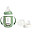 2-in-1 Training Bottle - 210 ml - Sage Green - Glass and Silicone - Encourages Little Ones to Become Independent