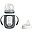 2-in-1 Training Bottle - 210 ml - Gray - Glass and Silicone - Encourages Little Ones to Become Independent 2-in-1 Training Bottle - 210 ml - Gray - Glass and Silicone - Encourages Little Ones to Become Independent