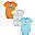 Super Special 3-Pack Short Sleeves Bodysuits - Vehicles - 100% GOTS Organic Cotton Interlock Super Special 3-Pack Short Sleeves Bodysuits - Vehicles - 100% GOTS Organic Cotton Interlock
