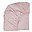 Dili Best Mattress Cover - Hearts Pink - 90x180 cm - GOTS and Oeko-Tex Certified Bamboo and Cotton