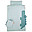Bedding Set Duvet Cover and Pillowcase Sleepy Croco Blue - Junior 140x100 cm - 100% cotton Bedding Set Duvet Cover and Pillowcase Sleepy Croco Blue - Junior 140x100 cm - 100% cotton