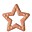 Teether Baby Bitie -Star Peach - BPA & PVC Free