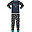 Jamie Jim Jams - Indigo Stars & Dino - A day in the City - Organic Cotton Jamie Jim Jams - Indigo Stars & Dino - A day in the City - Organic Cotton