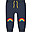 Switch Character Crawlers - Indigo and Rainbow - Chase the Rainbow - 100% Organic Cotton Switch Character Crawlers - Indigo and Rainbow - Chase the Rainbow - 100% Organic Cotton