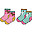 Grippy socks 2 Pack - Dogs Multipack - City Dogs - Organic Cotton