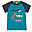 Switch Rishi Raglan T-Shirt - Camper Blue & Sealife - Whales - Organic Cotton Switch Rishi Raglan T-Shirt - Camper Blue & Sealife - Whales - Organic Cotton
