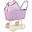Doll Pram High - Heather - 62 cm - 100% Wicker Doll Pram High - Heather - 62 cm - 100% Wicker