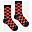 2 Pack Party Time and Checkerboard Long Socks - Cotton 2 Pack Party Time and Checkerboard Long Socks - Cotton